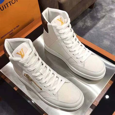 all white louis vuitton sneakers|louis vuitton white sneakers ladies.